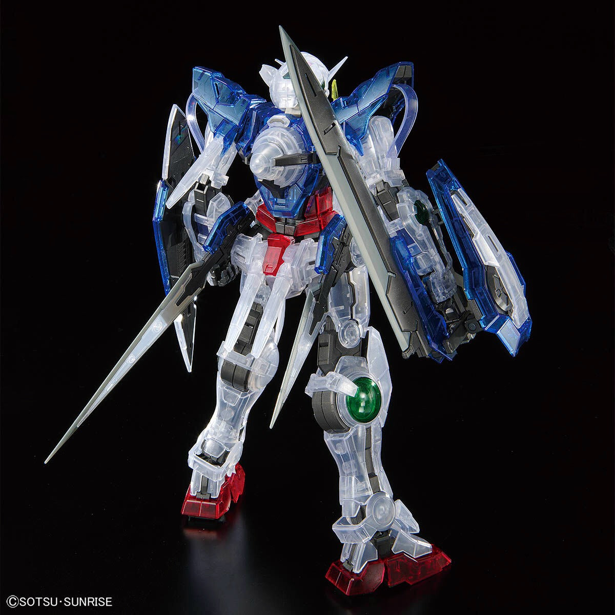 MG 1/100 Gundam Base Exclusive Gundam Exia [Clear Color]