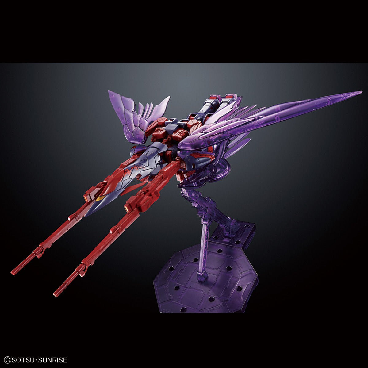 MG 1/100 Wing Gundam Zero EW [CROSS CONTRAST COLORS / CLEAR PURPLE]