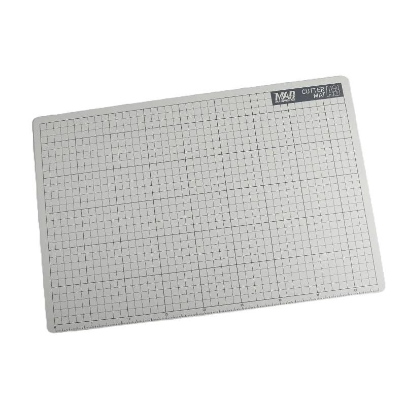 Cutting Mat for Modelers - A3 - Gunpla Panel Line
