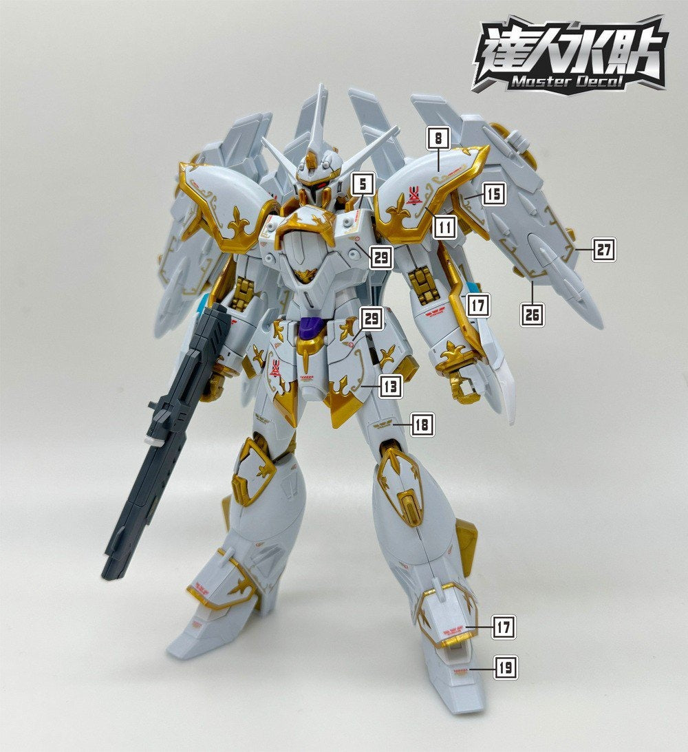 D.L Model Decal - H082 - HG 1/144 Black Knight Squad Cal-re. A NOG-M2D1/E Kingdom of Foundation Mobile Suit