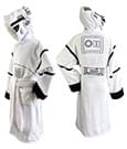 Star Wars Original Stormtrooper Fleece Bathrobe Stormtrooper White
