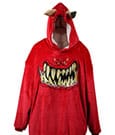 Warhammer 40K Oversized Hoodie Blanket Squig Red