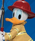 Mickey & Friends Dynamic 8ction Heroes Action Figure 1/9 Donald Duck Fireman Ver. 24 cm