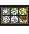 My Neighbor Totoro Art Crystal Jigsaw Puzzle Totoro's Forest Letter