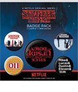Stranger Things Pin-Back Buttons 5-Pack Upside Down