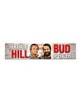 Bud Spencer & Terence Hill Tin Sign with Magnet Autogramm 16 x 3,5 cm