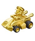 Super Mario Kart RC remote-controlled Car 1/50 2.4GHz Mini Mario Gold