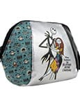 Nightmare Before Christmas Make Up Bag Jack & Sally Patchwork