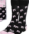 Barbie Socks Logo Black 36-43