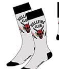Stranger Things Socks Hellfire Club White 38-45