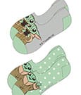 Star Wars: The Mandalorian no-show socks 2-packs 38-45