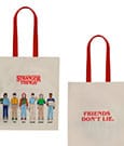 Stranger Things Tote Bag Friends Don't Lie