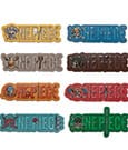 One Piece Fridge Magnet 8-Pack Title Sequence