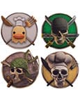 One Piece Coaster 4-Pack Characters #2