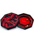 CritStones Arena Dice Tray Red Dragon