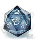 CritStones Liquid Core Dice D20 Ocean Orb 5 cm