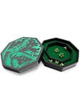 CritStones Arena Dice Tray Green Dragon