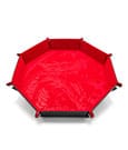 CritStones Folding Dice Tray Dragon Skin XL Edition Red