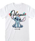Lilo & Stitch T-Shirt Ohana Means Family White Size M