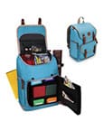 Enhance TCG Series Trading Card Backpack Designer Edition Blue Mid-Size