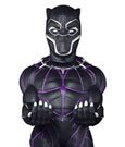 Marvel Comics Cable Guy Black Panther 20 cm