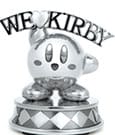 Kirby DieCast Statue We Love Kirby Silver Edition 10 cm