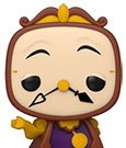 Beauty and the Beast POP! Movies Vinyl Figure Cogsworth 9 cm