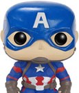 Captain America Civil War POP! Vinyl Bobble-Head Captain America 10 cm