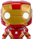 Captain America Civil War POP! Vinyl Bobble-Head Iron Man 10 cm
