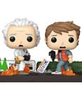Back to the Future POP Moments Vinyl Figures Doc&Marty 9 cm