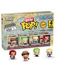 One Piece Bitty POP! Vinyl Figure 4-Pack Luffy 2,5 cm
