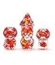 Dragon Storm Inclusion Dice Set Red Dragon (7)