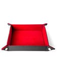 FanRoll Folding Dice Tray Velvet Red