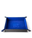 FanRoll Folding Dice Tray Velvet Blue