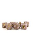 FanRoll Sharp Edge Silicone Dice Set Volcanic Soot (7)