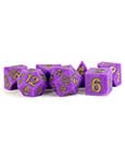FanRoll Sharp Edge Silicone Dice Set Regal Ricochet (7)