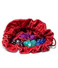 Dragon Storm Dice bag with compartments Red Dragon Scales