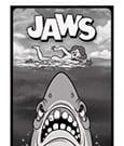 Jaws Art Print Limited Edition 42 x 30 cm
