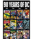 DC Comis Art Print 90 Years Limited Edition 42 x 30 cm