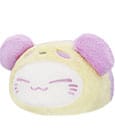 Nemuneko Cat Plush Figure Pastel Panda Big Purple 33 cm