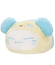 Nemuneko Cat Plush Figure Pastel Panda Big Blue 33 cm