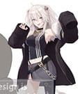 Hololive Production Hikkake PVC Statue Shishiro Botan 10 cm