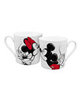 Disney Mug Mickey Kiss Sketch