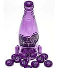 Fallout Bottle Series Replica Glass Bottle & Cap Nuka Cola Grape
