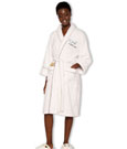 Harry Potter Ladies Fleece Bathrobe Hedwig