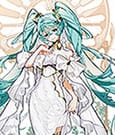 Character Vocal Series 01: Hatsune Miku Acrylic Stand Hatsune Miku feat. Yoneyama Mai 17 cm