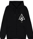 Diablo IV Zipper Hoodie Sweater Sorcerer Sigil Size L