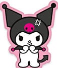 Sanrio Pillow Kuromi Smiling 36 cm