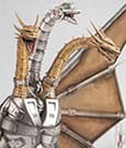 Godzilla vs. King Ghidorah (1991) Exquisite Basic Action Figure Mecha King Ghidorah 33 cm