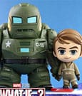 What If...? Cosbaby (S) Mini Figures Hydra Stomper & Steve Rogers 10 cm